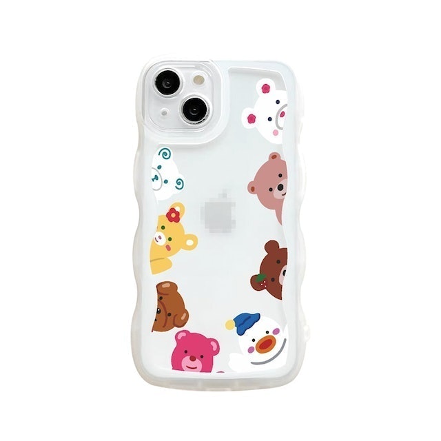 Curly Wave Soft Case Silikon Motif Karakter