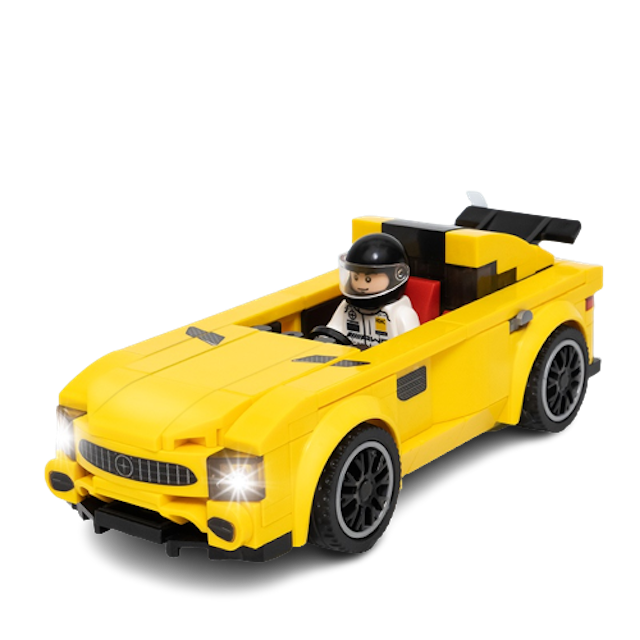 KKV SEMBO Building Blocks Famous Cars 4 Mixed