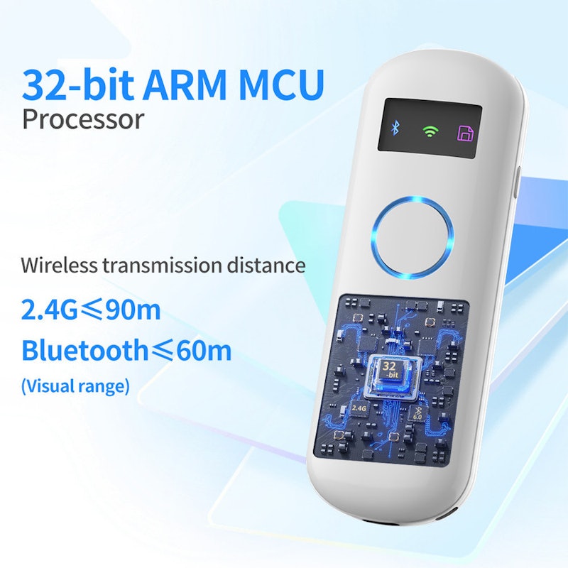 EZTECH Scanner Mini Portable 2D 4