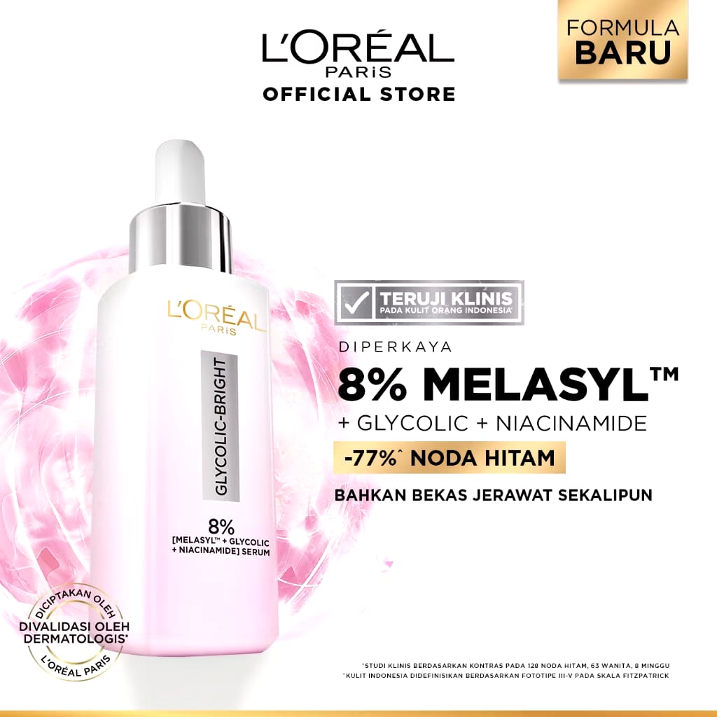 L’Oréal L’Oréal Paris Glycolic Bright 8% [Melasyl + Glycolic + Niacinamide] Serum