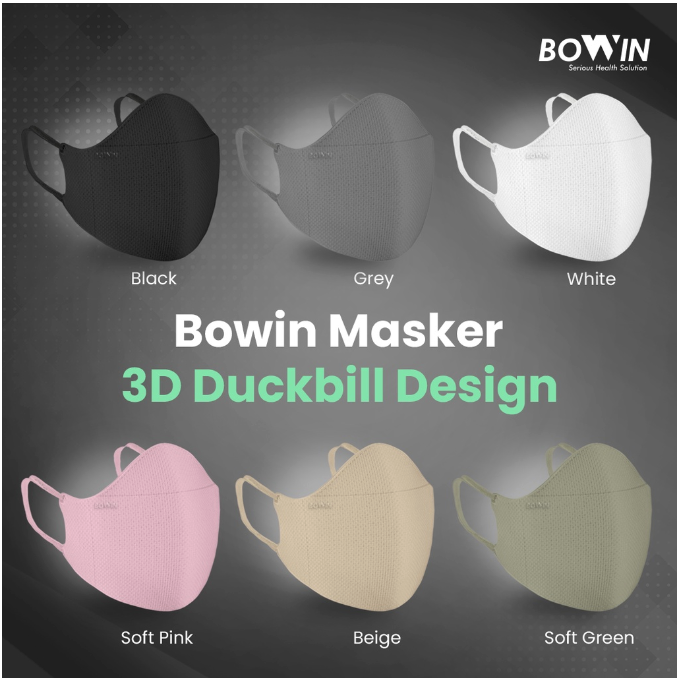Masker KN95 - 3D Duckbill Design 10 Pcs