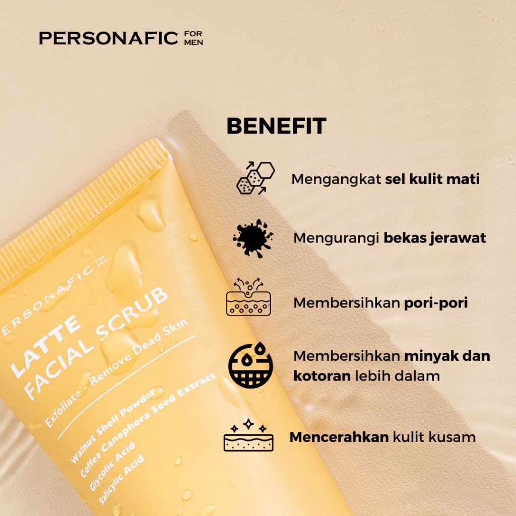 Tissan Nugraha Globalindo Personafic Latte Facial Scrub