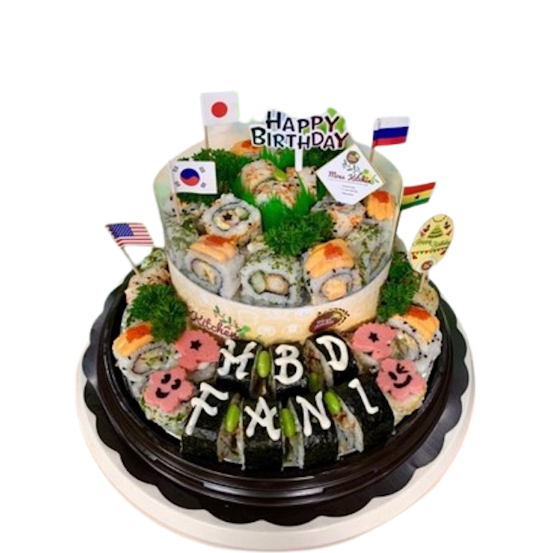 Moss Kitchen Sushi Tart 28 cm 1