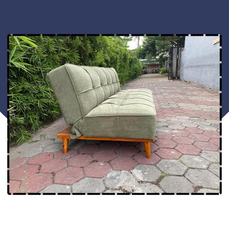 Hulwun Furniture Gemma Sofa Bed Minimalis 3 Seat 2