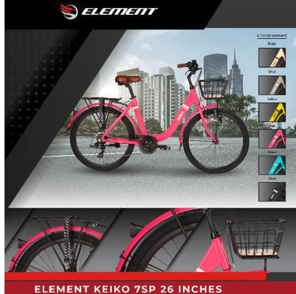 Roda Maju Bahagia Element Keiko S 26 Inch