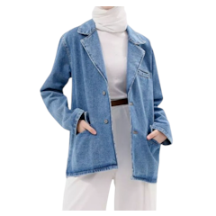 Myself Blazer Denim Wanita