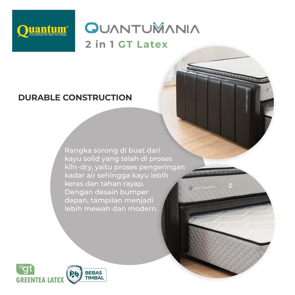 Quantum Tosan Internasional Quantumania 2 in 1 Greentea Latex