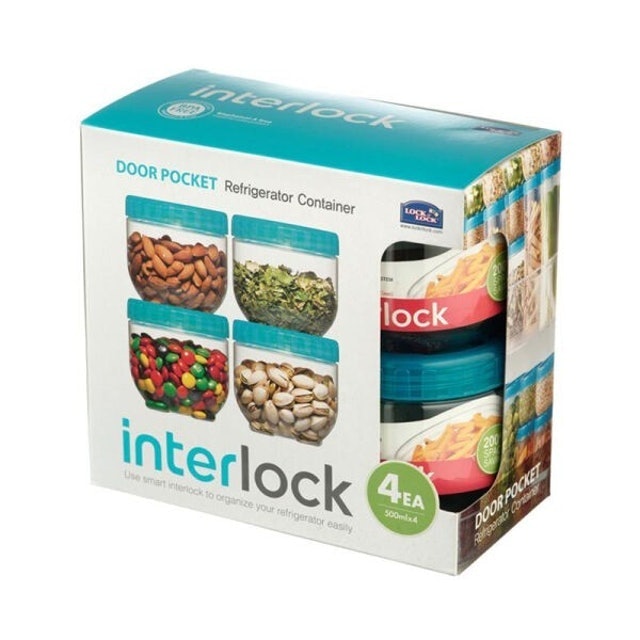 Interlock Food Container 4 Pcs