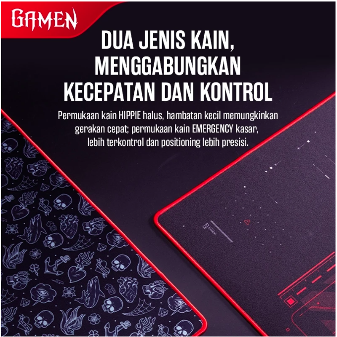 Gamen Indonesia Gamen Gaming Mousepad  GP-XXL