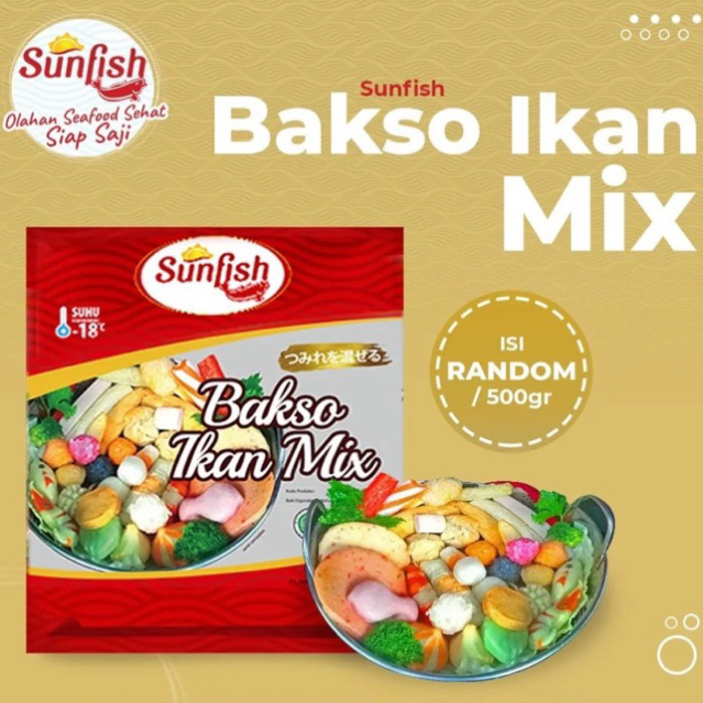 Indo Seafood Sunfish Bakso Ikan Mix