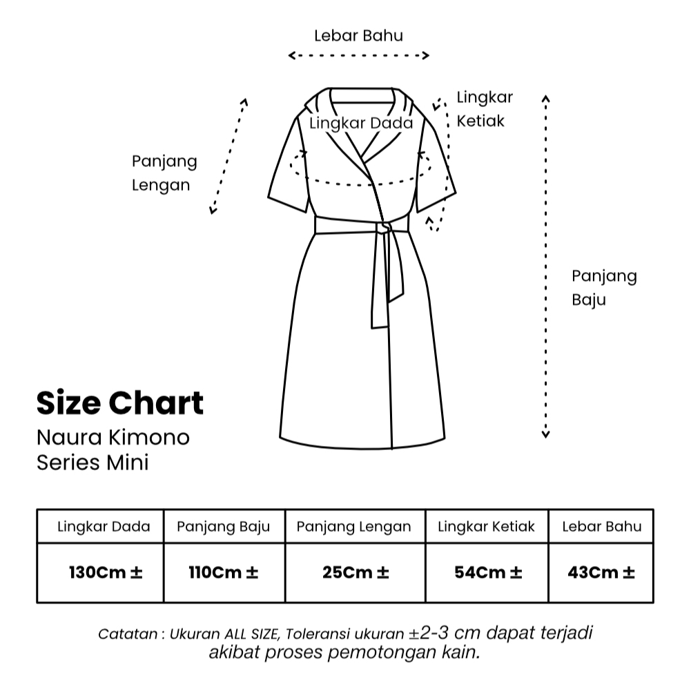 DYD Label DYD LABEL Naura Kimono Mini