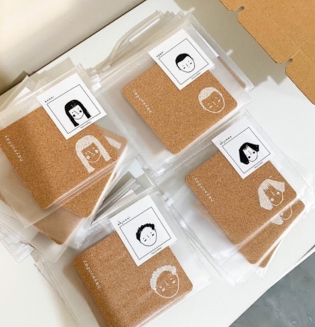 heysunday Annyeong Cork Coaster