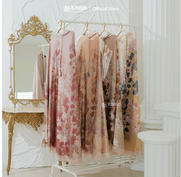 Siti Khadijah Nusantara KhadijahLabel Hampers Mukena Set Dewasa Jumbo Arunika Spesial Gift