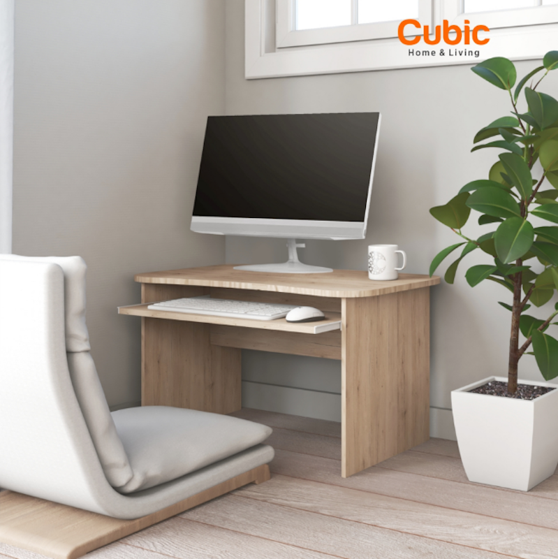 Cubic Home & Living - Meja Komputer Lesehan Minimalis YAGI LT 80