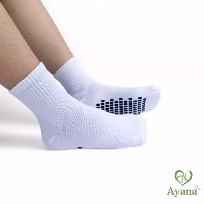 AYANA Kaos Kaki Pendek Polos Anti Slip 4