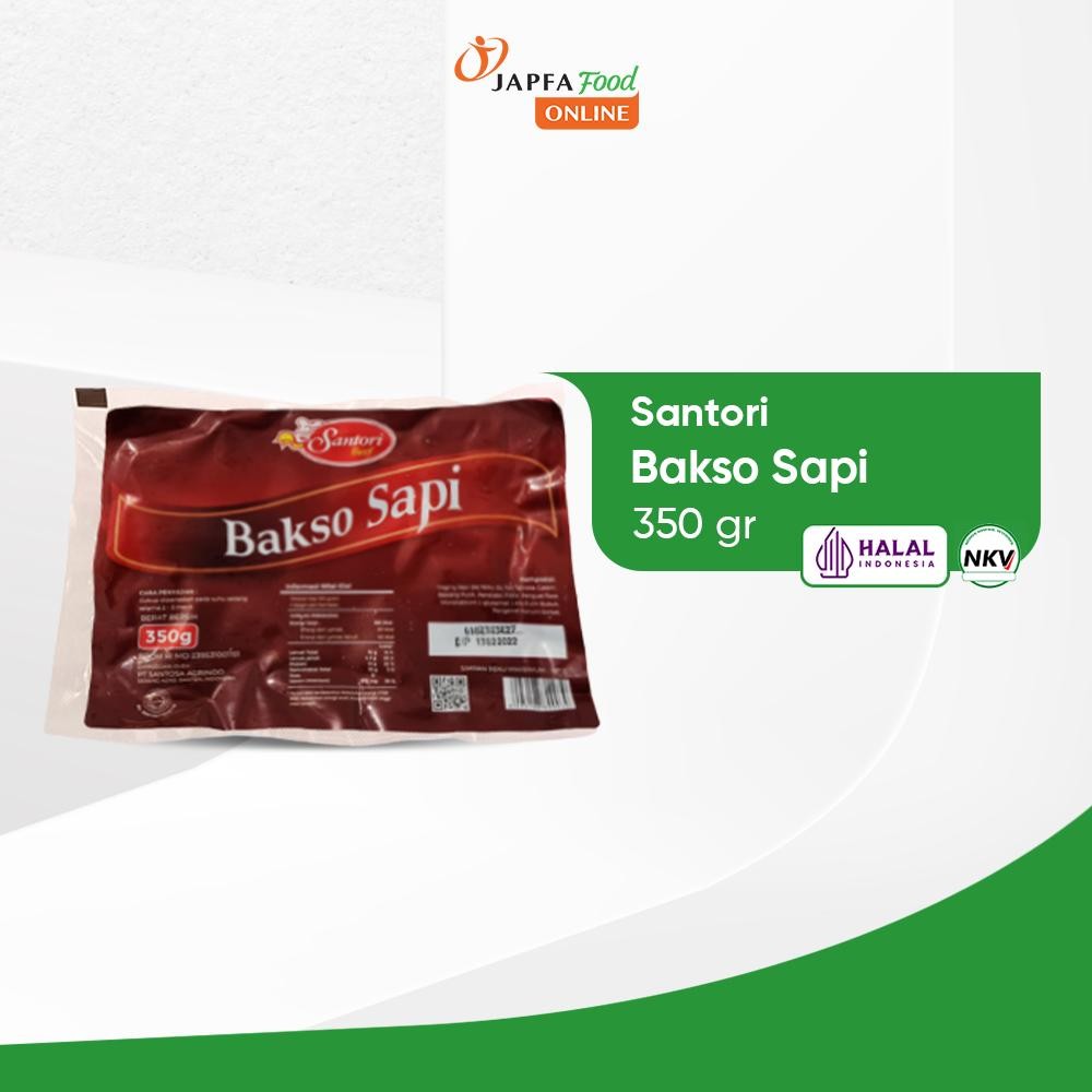 Santosa Agrindo Santori Bakso Daging Sapi 350 gr