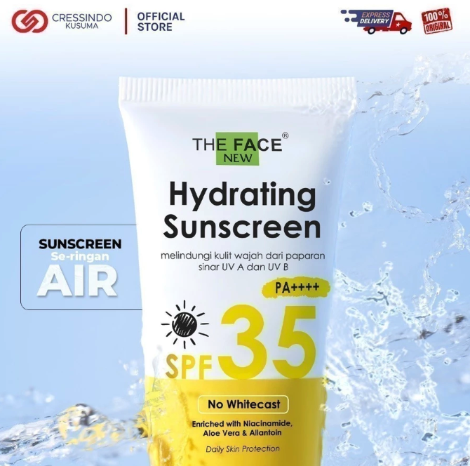 The Face® New The Face® New Hydrating Sunscreen SPF35 PA++++