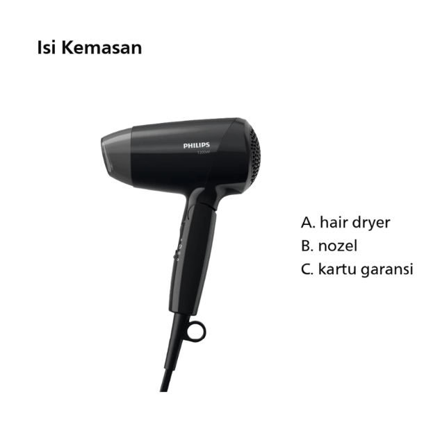 Philips Electronics Philips Philips DryCare Pengering Rambut  BHC010/12