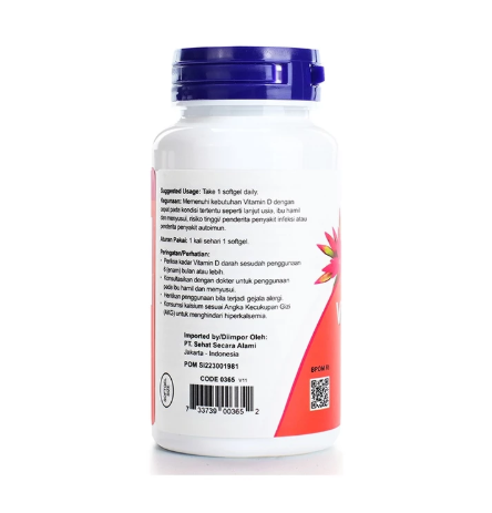 NOW Health NOW D-3 1000 IU