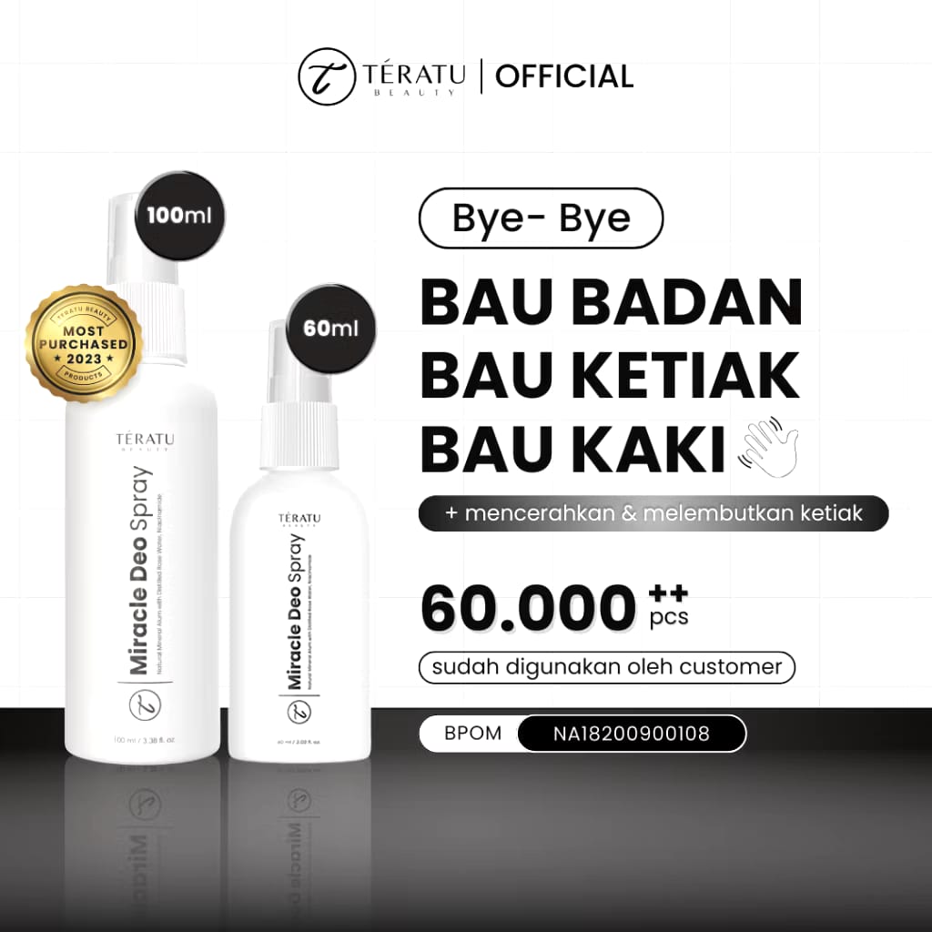Fandi Universal Kosmekreasi Tératu Beauty Miracle Deo Spray Deodorant 