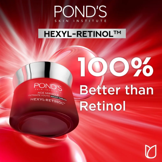Unilever Indonesia Pond’s Age Miracle Ultimate Youth Night Cream Hexyl-Retinol™
