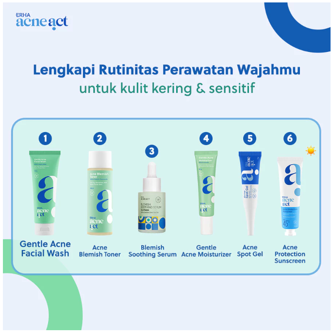 ERHA Clinic Indonesia ERHA Acneact Gentle Acne Moisturizer