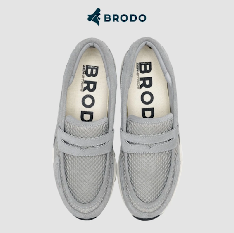Brodo Sneakers Ace Neptune Loafers Grey OWS 4