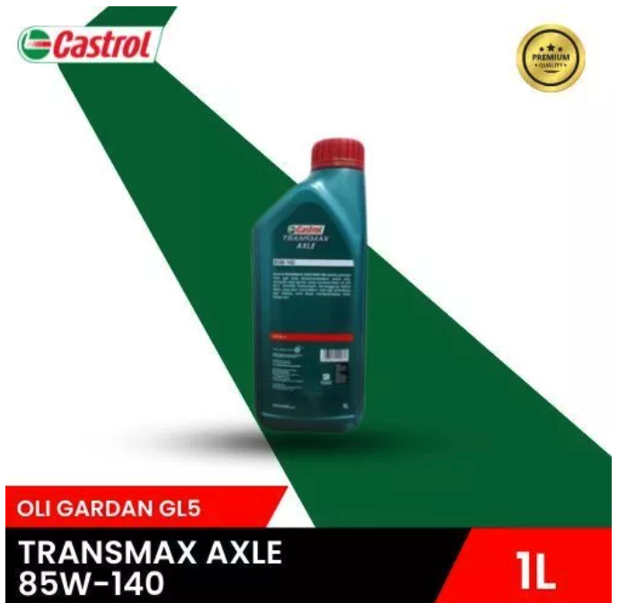 Burmah Oil Castrol Transmax Axle 85W-140 Oli Gardan GL-5