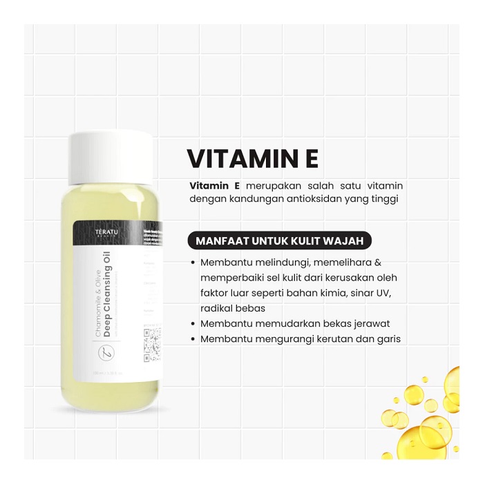 Fandi Universal Kosmekreasi Tératu Beauty Chamomile & Olive Deep Cleansing Oil