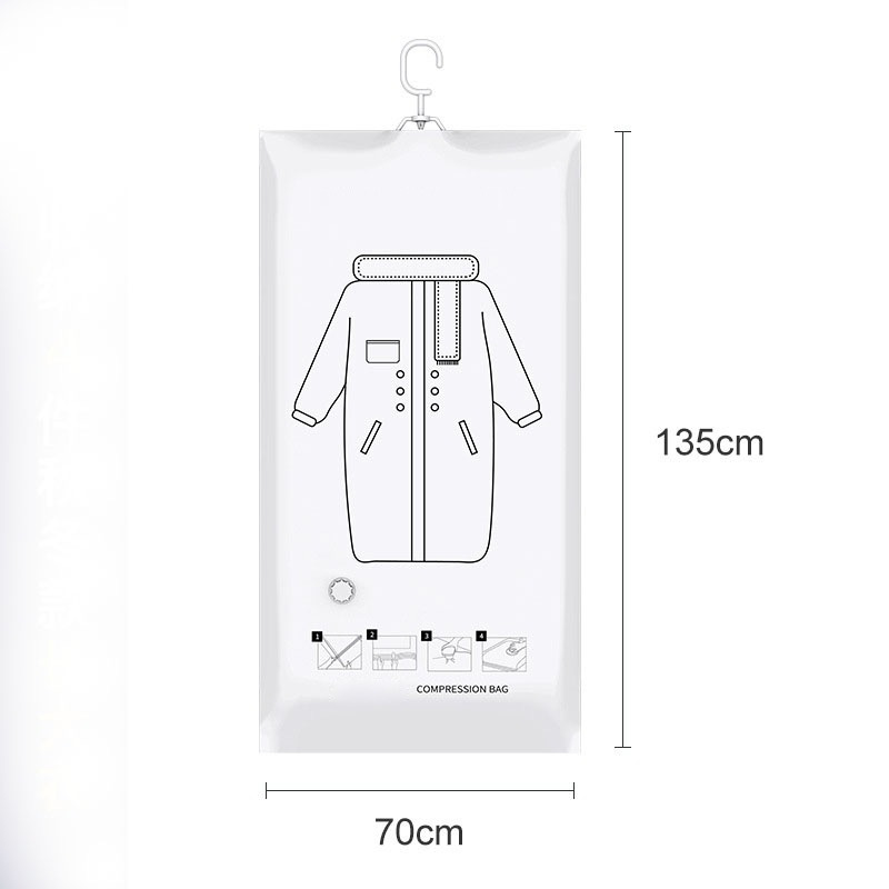  Hanging Vacuum Storage Bag Anti Jamur