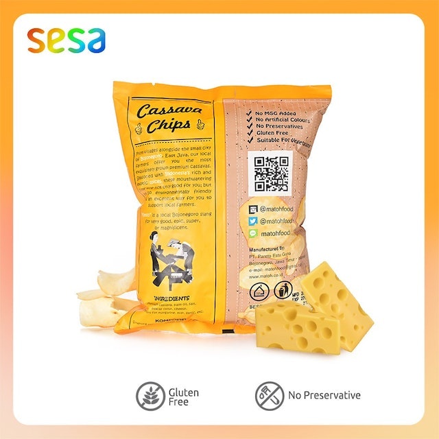 Matoh Keripik Singkong Keju