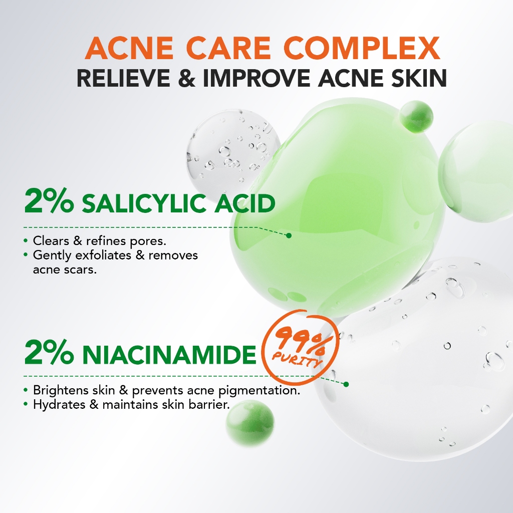 HEBE Beauty Style Y.O.U AcnePlus 2% BHA Fight Acne Serum