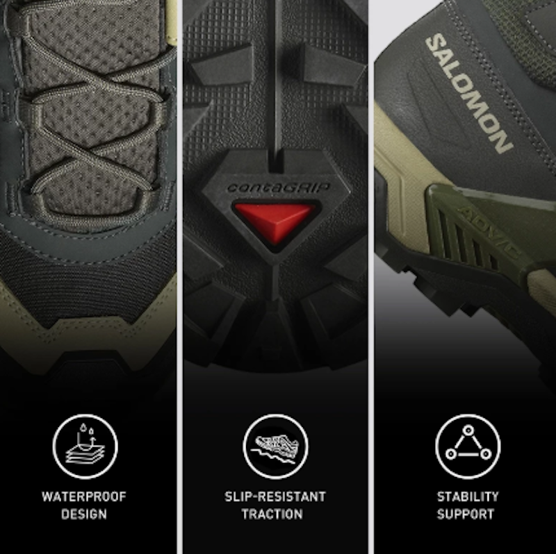 Salomon X Ultra 5 Mid Wide Gore-Tex 5
