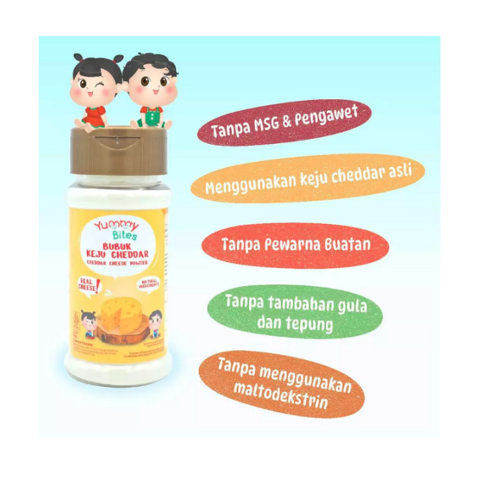 Leon Boga Sentosa Yummy Bites Bubuk Keju Cheddar