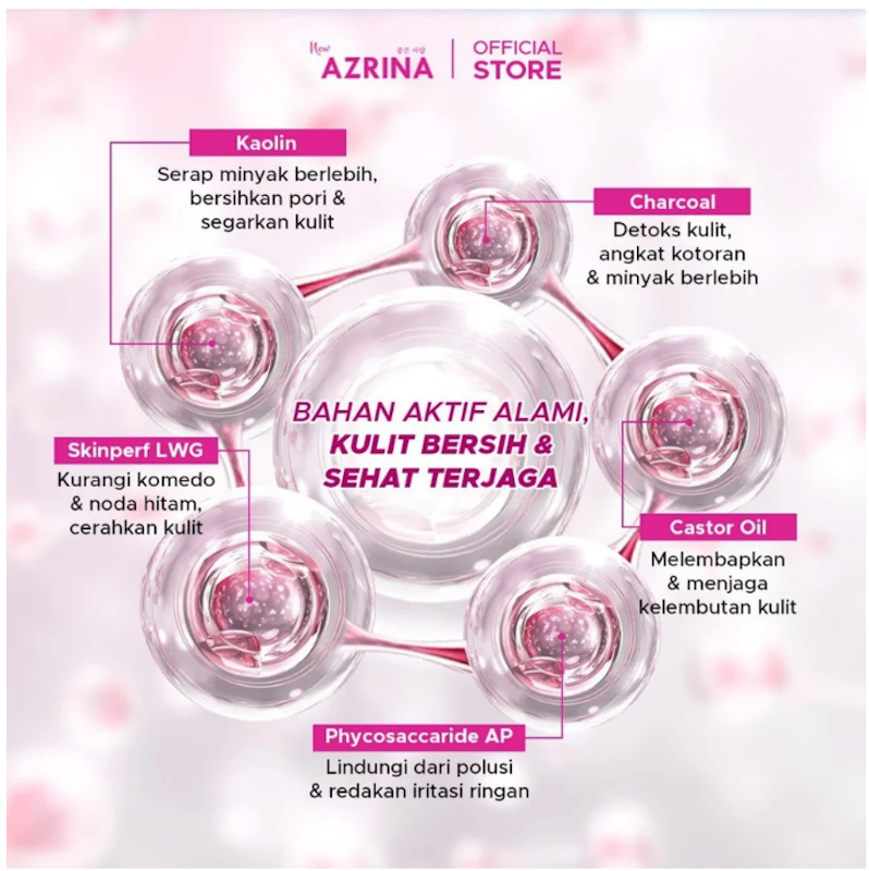 Azrina Charcoal Mud Mask 4