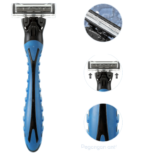Miniso Alat Cukur Jenggot 3 Mata Pisau