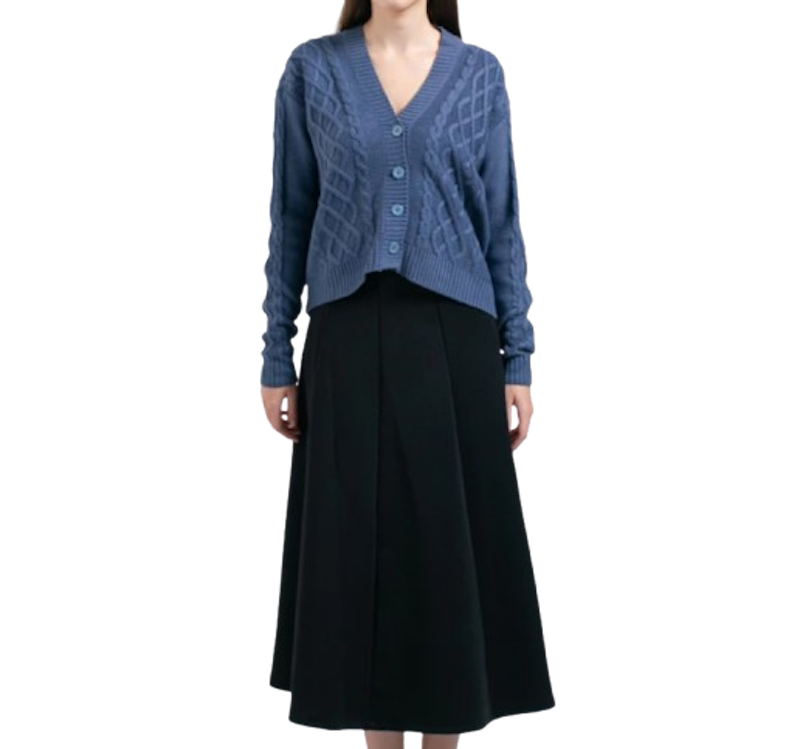 Vintage House Cross Crop Cardigan 1