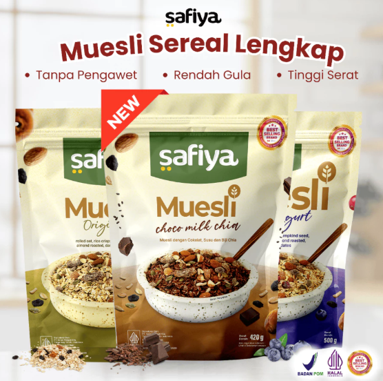 Safiya Food Indonesia Safiya Muesli
