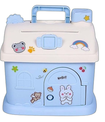 Celengan Koin Bentuk Rumah Kartun