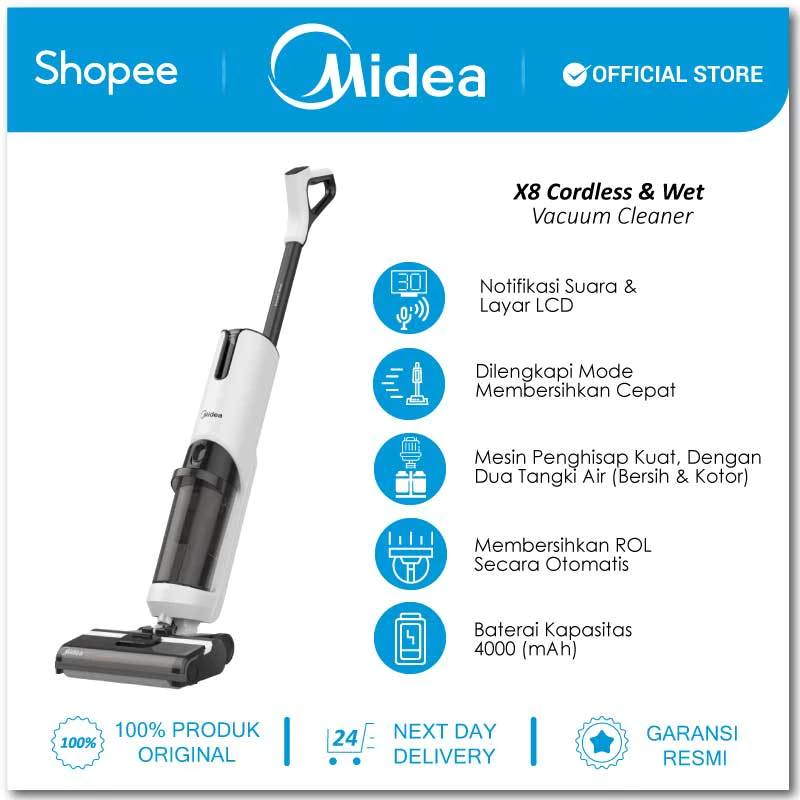 Midea Vacuum Cleaner Cordless 3-in-1 MWD-X8