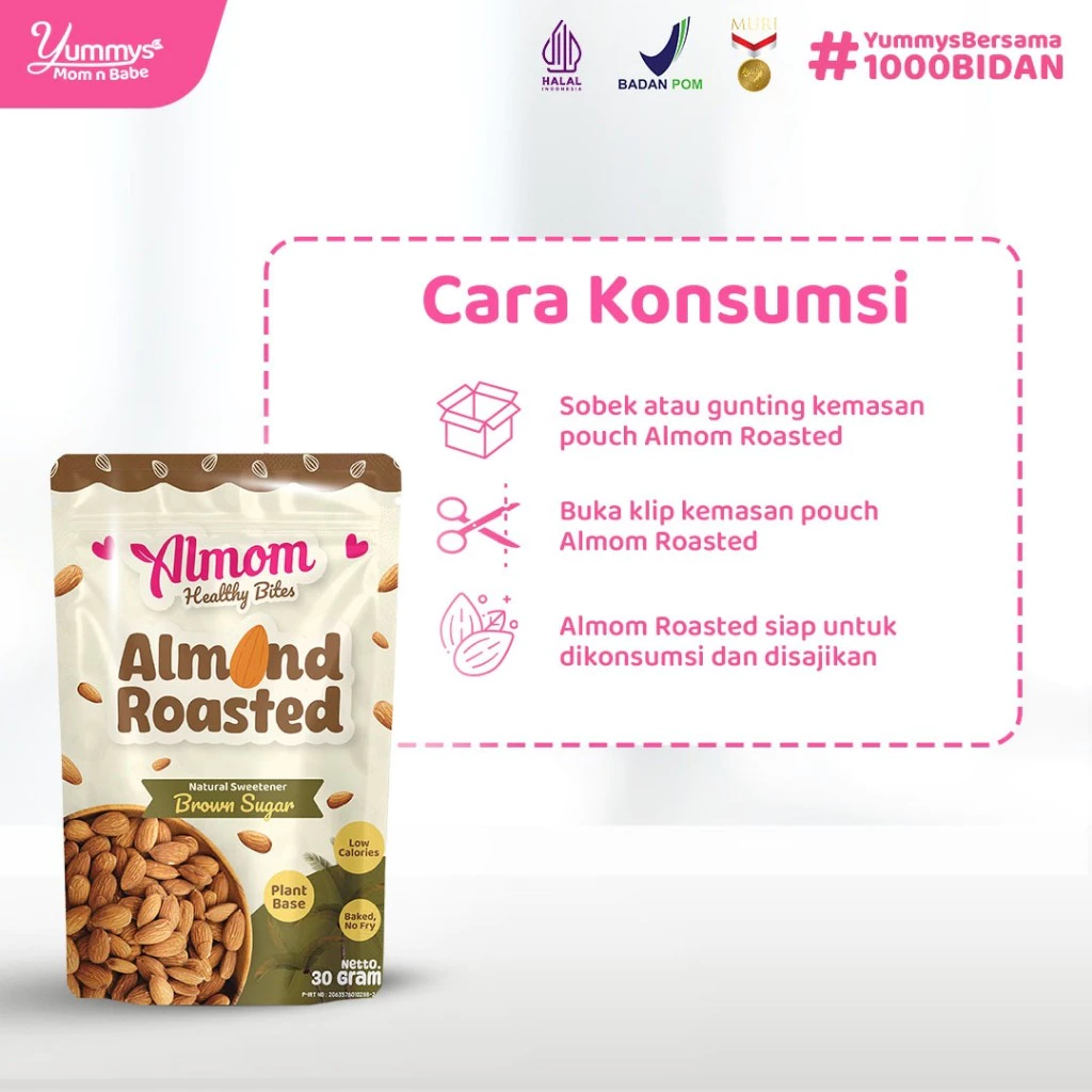 Yummys Almom Almond Roasted