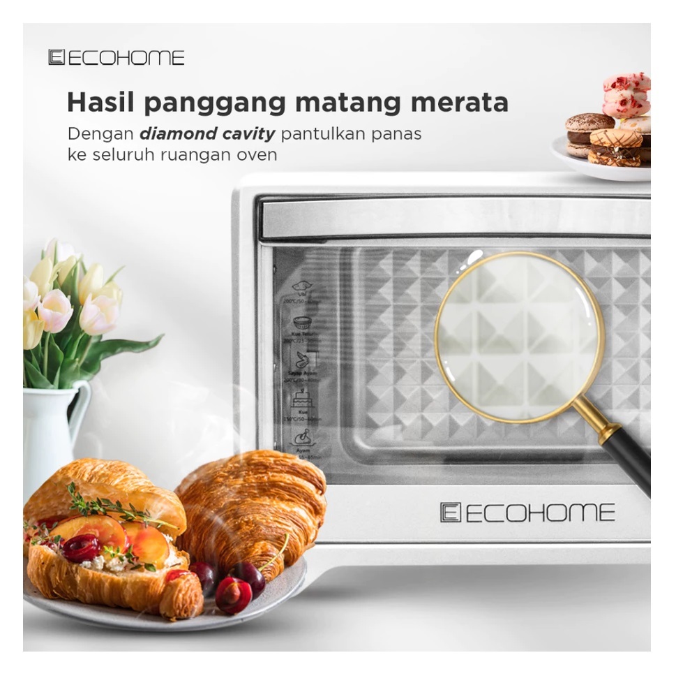 Ecohome International Indonesia Ecohome Oven Platinum Series EOP-888