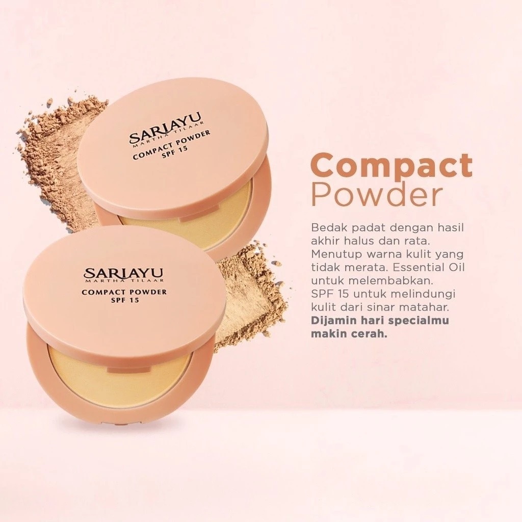 Martina Berto Sariayu Compact Powder SPF 15
