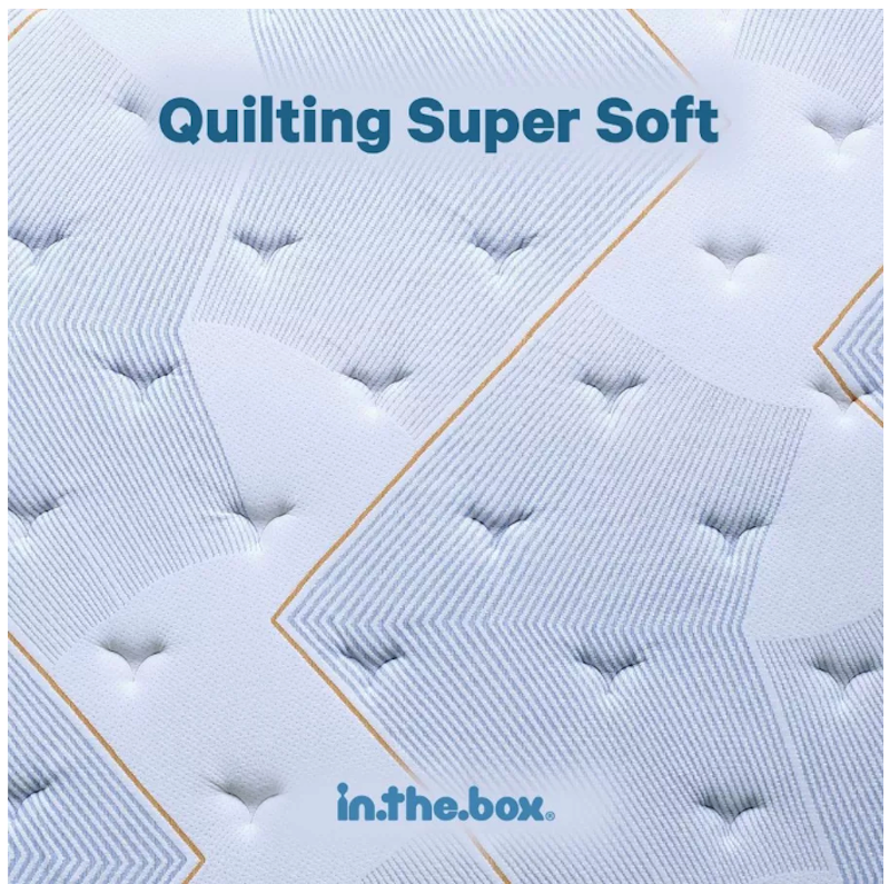 Inthebox X Kasur Pocket Plush Top 90x200x32 cm 4