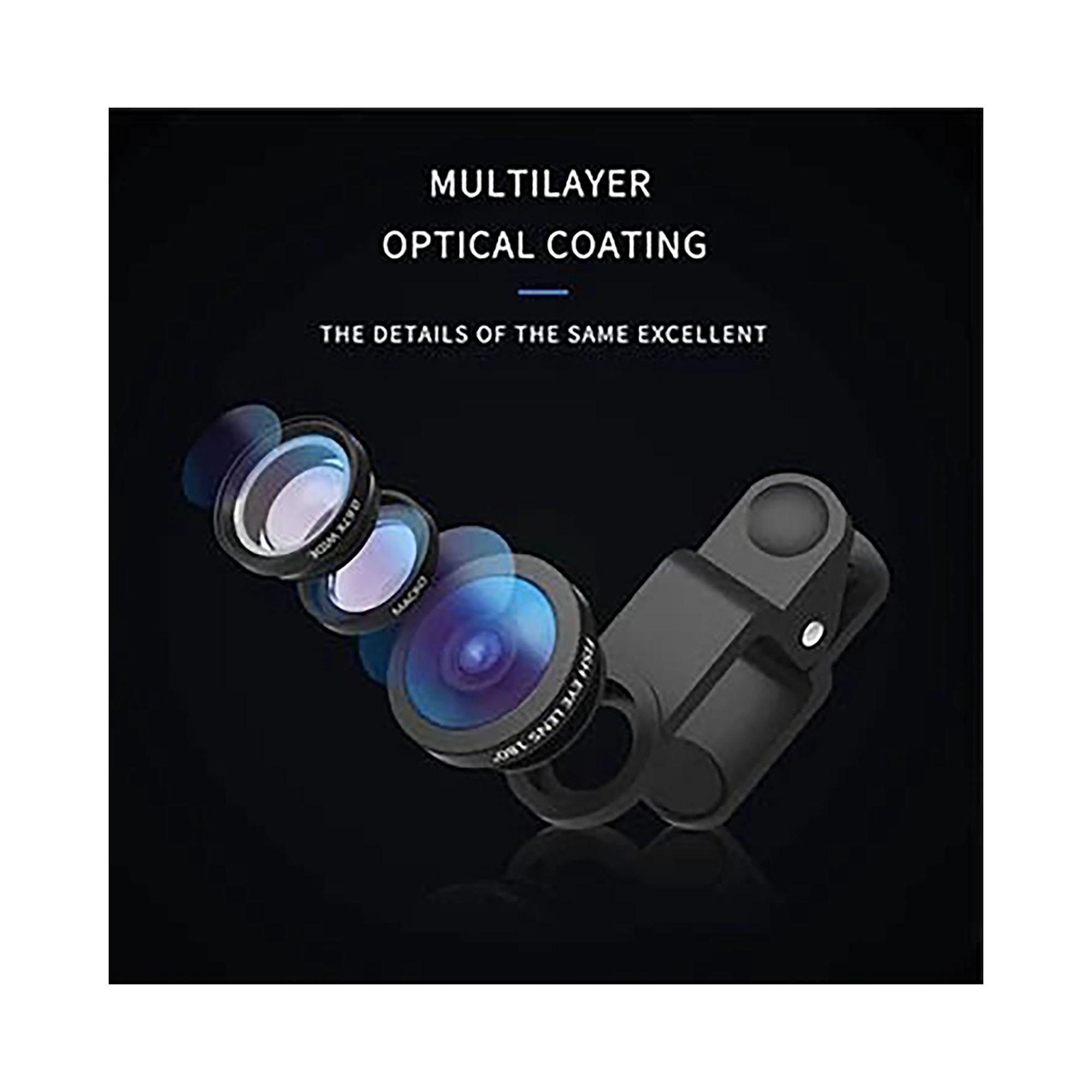  Robotsky 3 in 1 Camera Lens Style