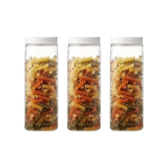 Toples Penyimpan Makanan (Dry Food Canister) Set 3 Pcs