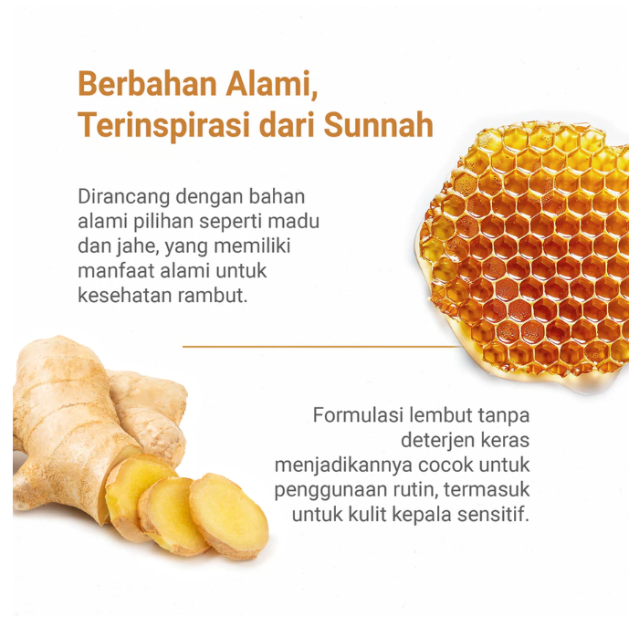 Kun Anta Indonesia Kun Anta! Honey Pro Natural Shampoo