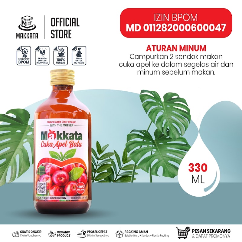 Makkata Cuka Apel Original Batu Malang 5