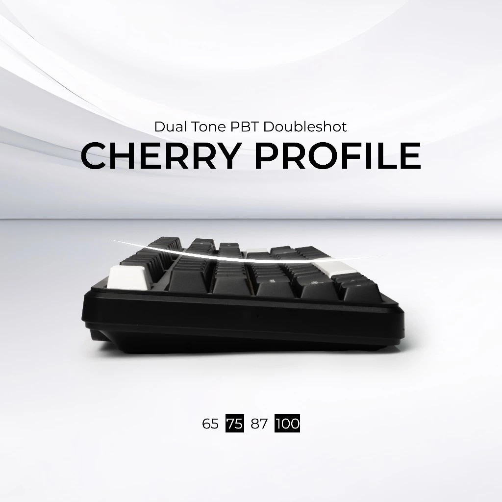 VortexSeries Perangkat Solusi VortexSeries MONO 100 V2 Wired Gasket Mount Mechanical Keyboard