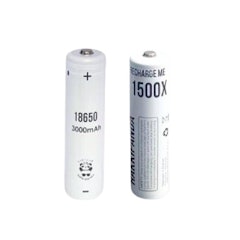 RakkiPanda Baterai 18650 Flat Top 3000mAh 10C
